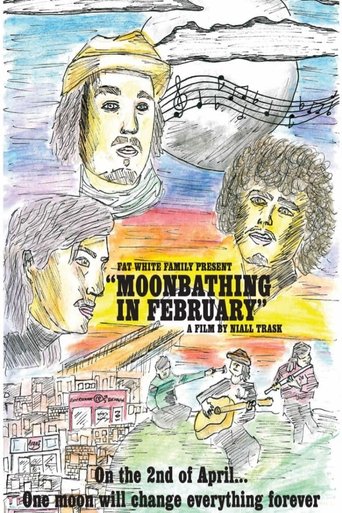 Moonbathing in February Poster of Moonbathing in February