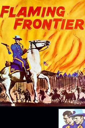 Flaming Frontier Poster of Flaming Frontier