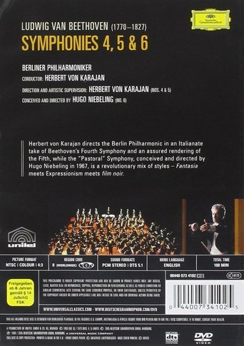 Karajan dirigiert Beethovens fünfte Symphonie Poster of Karajan dirigiert Beethovens fünfte Symphonie