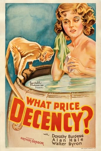 What Price Decency Poster of What Price Decency