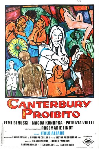 Canterbury proibito Poster of Canterbury proibito