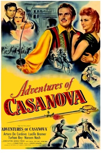 Adventures of Casanova Poster of Adventures of Casanova