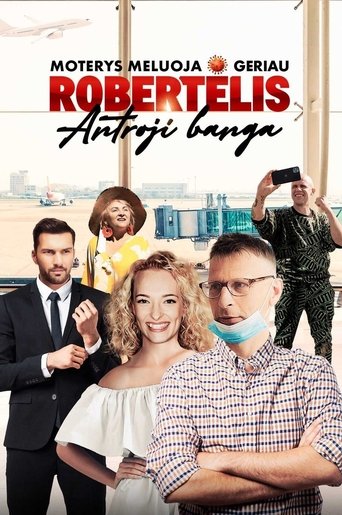 Moterys meluoja geriau. Robertėlis: Antroji banga Poster of Moterys meluoja geriau. Robertėlis: Antroji banga