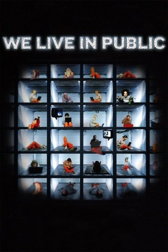 We Live in Public Poster of We Live in Public