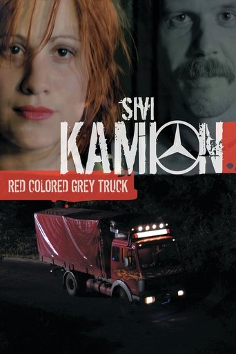 The Red Colored Grey Truck Poster of The Red Colored Grey Truck