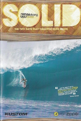 Solid: The Two Days That Teahupoo Blew Minds Poster of Solid: The Two Days That Teahupoo Blew Minds