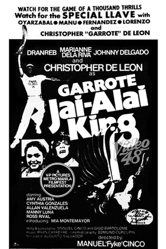 Drigo Garrote: Jai Alai King Poster of Drigo Garrote: Jai Alai King