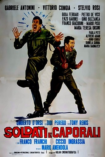 Soldati e caporali Poster of Soldati e caporali