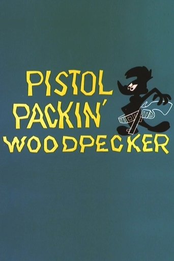 Pistol Packin' Woodpecker Poster of Pistol Packin' Woodpecker