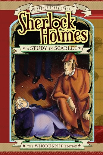 Sherlock Holmes and a Study in Scarlet Poster of Sherlock Holmes and a Study in Scarlet