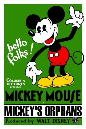 Mickey's Orphans Poster of Mickey's Orphans