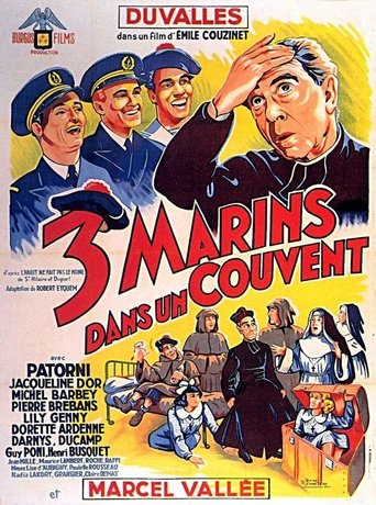 Trois marins dans un couvent Poster of Trois marins dans un couvent