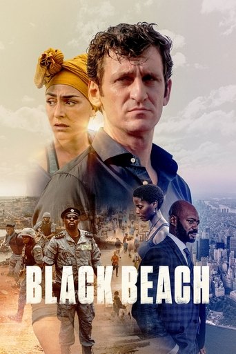 Black Beach Poster of Black Beach