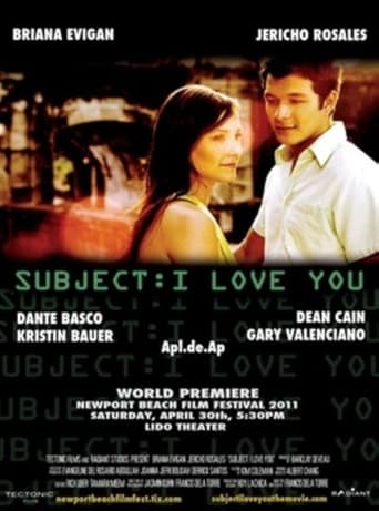 Subject: I Love You Poster of Subject: I Love You