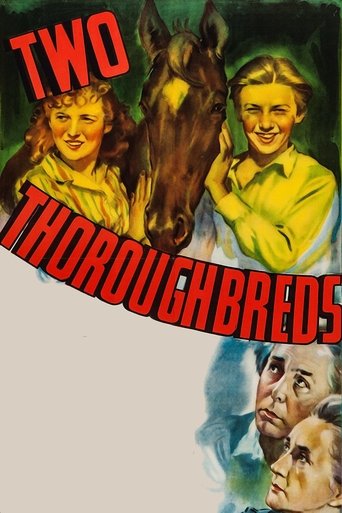 Two Thoroughbreds Poster of Two Thoroughbreds