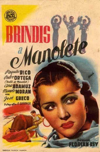 Brindis a Manolete Poster of Brindis a Manolete