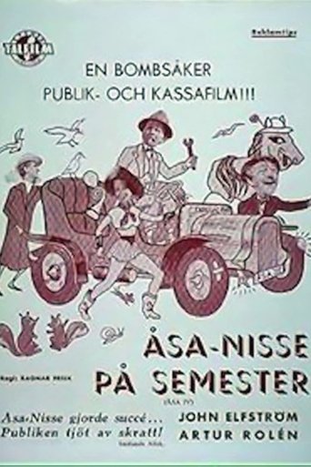 Åsa-Nisse på semester Poster of Åsa-Nisse på semester