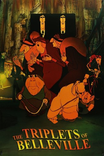 The Triplets of Belleville Poster of The Triplets of Belleville