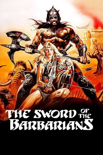 The Sword of the Barbarians Poster of The Sword of the Barbarians