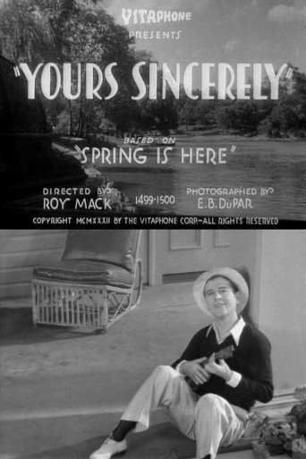 Yours Sincerely Poster of Yours Sincerely