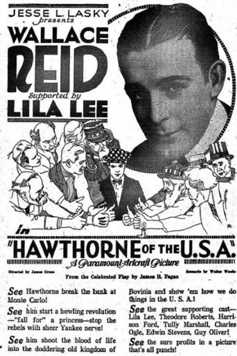 Hawthorne of the U.S.A. Poster of Hawthorne of the U.S.A.