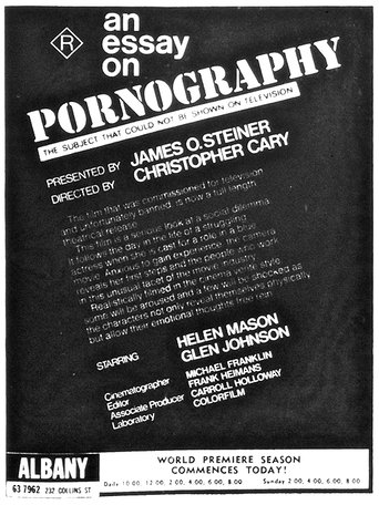 An Essay on Pornography Poster of An Essay on Pornography