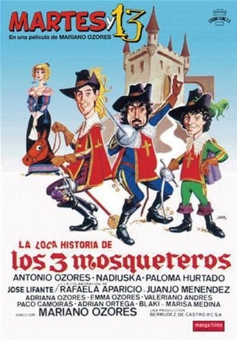 La loca historia de los tres mosqueteros Poster of La loca historia de los tres mosqueteros