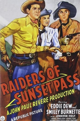 Raiders of Sunset Pass Poster of Raiders of Sunset Pass