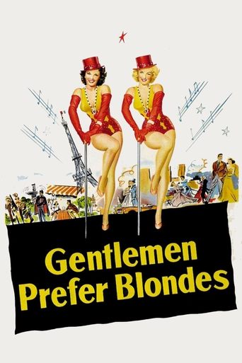 Gentlemen Prefer Blondes Poster of Gentlemen Prefer Blondes