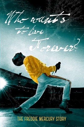 The Freddie Mercury Story: Who Wants to Live Forever? Poster of The Freddie Mercury Story: Who Wants to Live Forever?