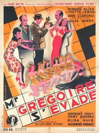 Mr. Gregoire Runs Away Poster of Mr. Gregoire Runs Away