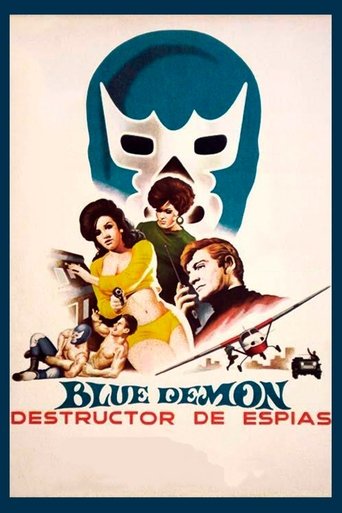 Blue Demon: Destructor of Spies Poster of Blue Demon: Destructor of Spies