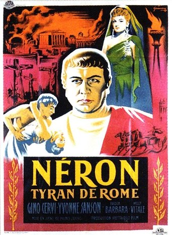 Nero and the Burning of Rome Poster of Nero and the Burning of Rome