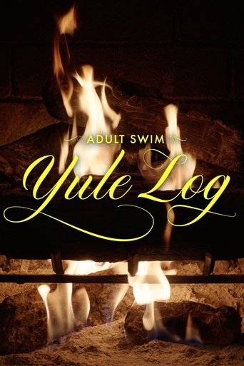 Adult Swim Yule Log Poster of Adult Swim Yule Log