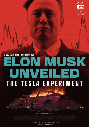 Elon Musk Unveiled – The Tesla Experiment Poster of Elon Musk Unveiled – The Tesla Experiment