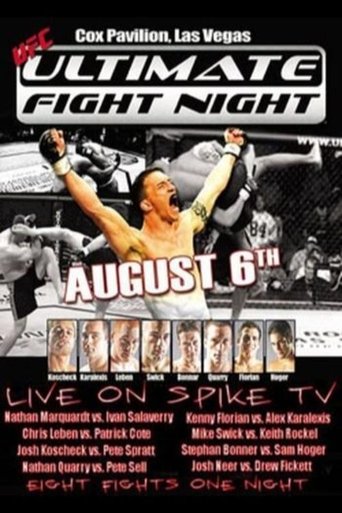 UFC Fight Night 1: Marquardt vs. Salaverry Poster of UFC Fight Night 1: Marquardt vs. Salaverry