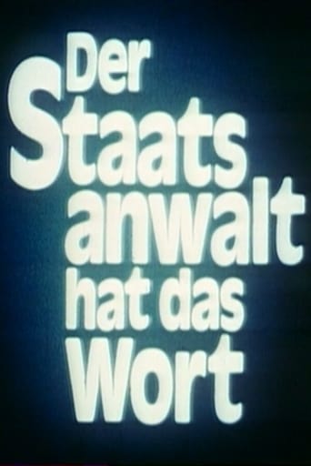 Der Staatsanwalt hat das Wort Poster of Der Staatsanwalt hat das Wort