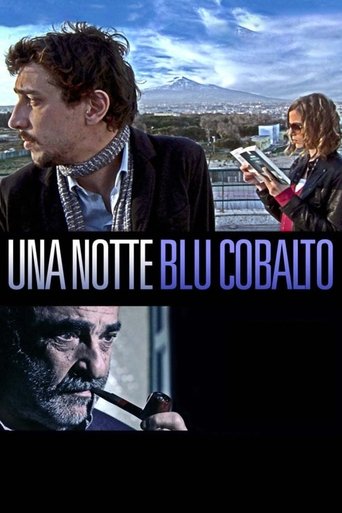 Una notte blu cobalto Poster of Una notte blu cobalto