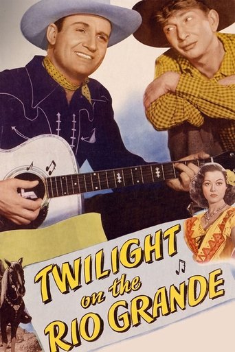 Twilight on the Rio Grande Poster of Twilight on the Rio Grande