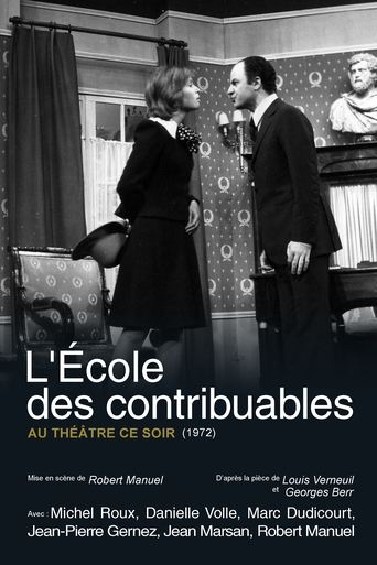 L'École des contribuables Poster of L'École des contribuables