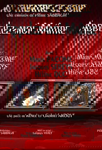 Appelez-moi maître Poster of Appelez-moi maître