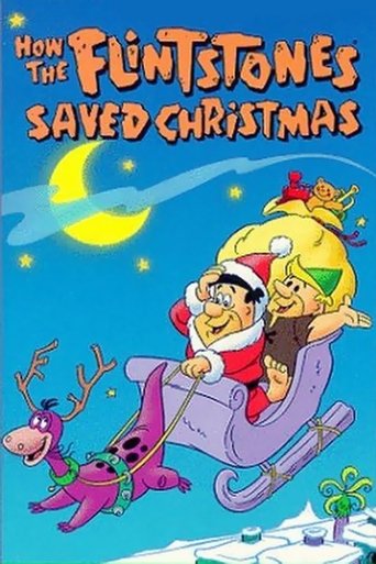 Christmas Flintstone Poster of Christmas Flintstone