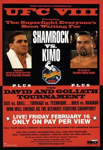 UFC 8: David vs. Goliath Poster of UFC 8: David vs. Goliath