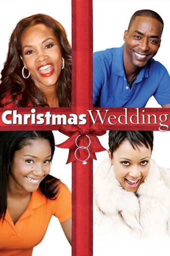 A Christmas Wedding Poster of A Christmas Wedding