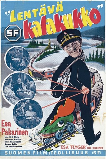 Lentävä kalakukko Poster of Lentävä kalakukko