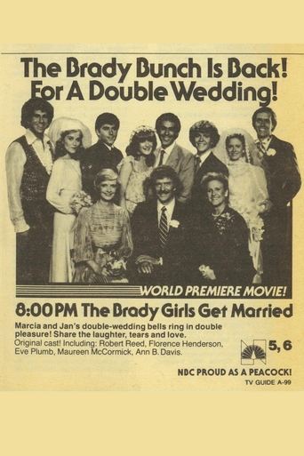 The Brady Girls Get Married Poster of The Brady Girls Get Married