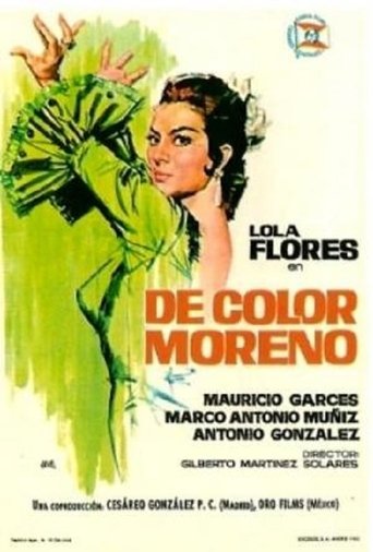 De color moreno Poster of De color moreno