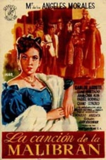 La canción de La Malibrán Poster of La canción de La Malibrán
