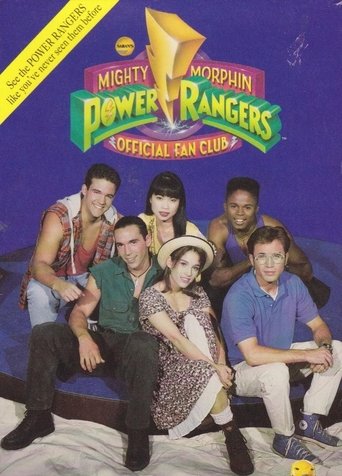 Mighty Morphin Power Rangers Official Fan Club Video Poster of Mighty Morphin Power Rangers Official Fan Club Video