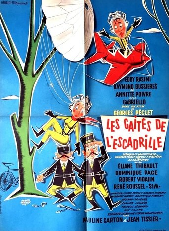 Les gaités de l’escadrille Poster of Les gaités de l’escadrille